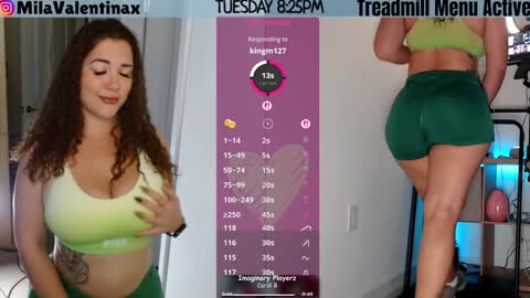 Mila Valentina online show from March 18, 12:25 am