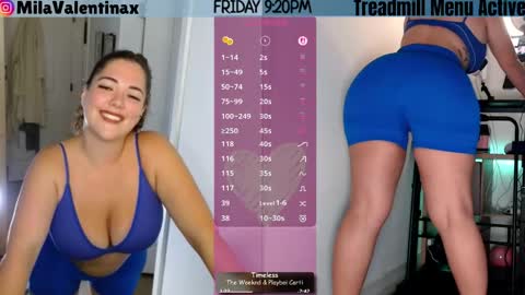 Mila Valentina online show from April 18, 1:20 am