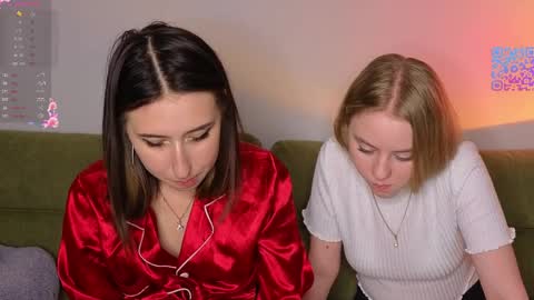 MilaBlack and  StacyBlonde Today unboxing Lovens OMG online show from April 6, 7:48 pm