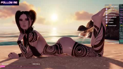 MissTenka online show from February 11, 8:03 pm