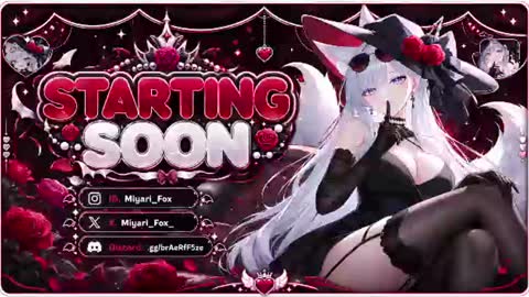 MiyariFox online show from July 8, 6:07 am