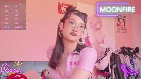 Snapshot of moonfiredance chatting on January 7, 12:29 pm Nicky online show from January 7, 12:29 pm