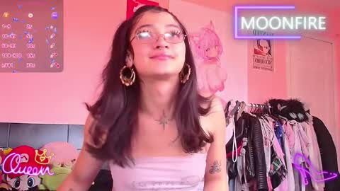 Snapshot of moonfiredance chatting on January 8, 2:41 pm Nicky online show from January 8, 2:41 pm