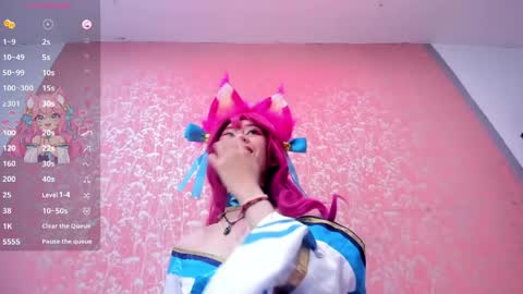 Snapshot of nezuko_mitsuri chatting on May 27, 4:15 pm NEZUKO MITSURI online show from May 27, 4:15 pm