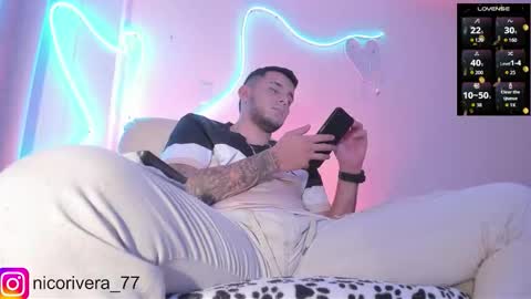 Snapshot of nico_rivera chatting on January 6, 5:33 am Nicolas online show from January 6, 5:33 am