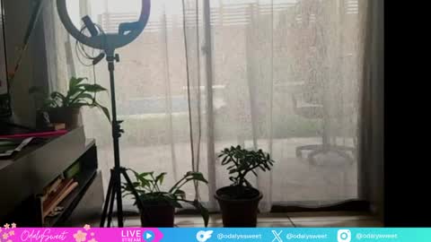 Snapshot of odalysweet chatting on April 19, 9:06 pm Odalys online show from April 19, 9:06 pm