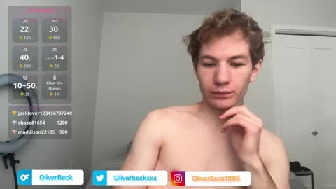 Oliver Beck online show from April 13, 7:08 pm