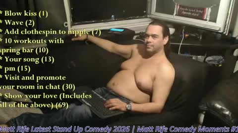 Chris online show from April 8, 9:26 pm