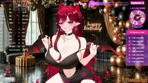 Succubus Nyx online show from June 29, 2:40 am