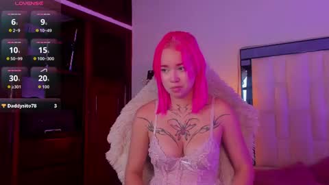 pinkflame_ online show from July 23, 2:59 pm