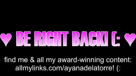 Snapshot of queenayana chatting on June 11, 12:32 am Ayana Delatorre online show from June 11, 12:32 am