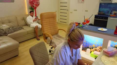 Snapshot of rabbits_couple chatting on March 2, 6:08 pm Jess John online show from March 2, 6:08 pm