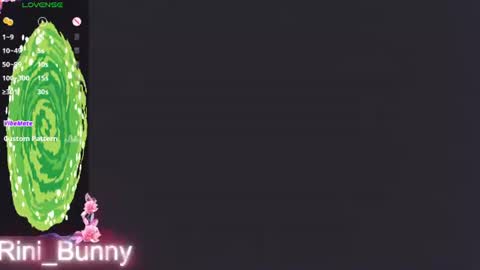 Snapshot of rini_bunny chatting on June 19, 5:45 am rini online show from June 19, 5:45 am