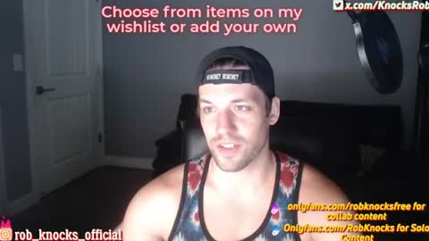 Rob Knocks online show from July 13, 8:11 pm
