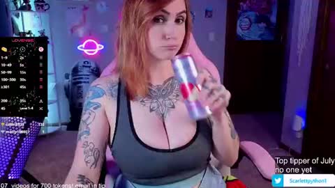 Scarlett online show from July 3, 11:00 pm