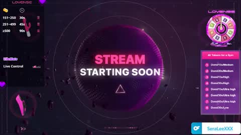 SeraLeeXXX online show from November 25, 5:57 pm