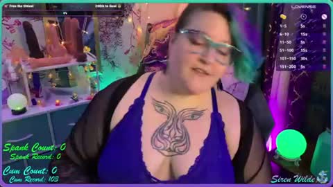 Siren Wilde online show from June 28, 3:34 am