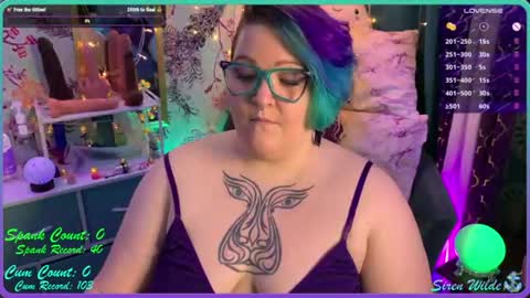 Siren Wilde online show from June 29, 2:51 am