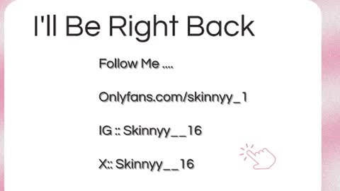 Snapshot of skinnyy__016__ chatting on June 15, 6:59 am Skinnyy online show from June 15, 6:59 am
