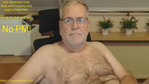 subbear1968 online show from June 6, 8:46 pm