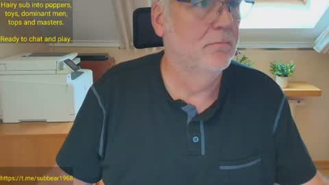 subbear1968 online show from June 23, 11:30 am