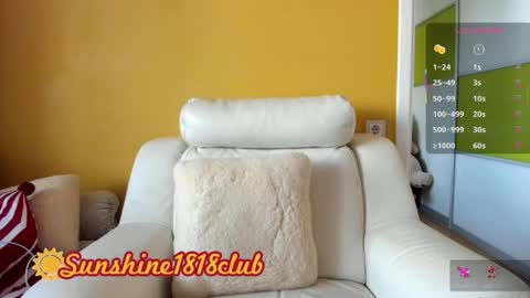 Snapshot of sunshine1818club chatting on June 18, 4:46 am Angela Sunshine1818club online show from June 18, 4:46 am