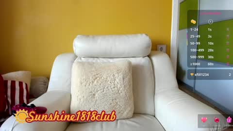 Snapshot of sunshine1818club chatting on July 17, 6:09 am Angela Sunshine1818club online show from July 17, 6:09 am