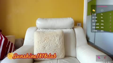 Snapshot of sunshine1818club chatting on July 19, 6:06 am Angela Sunshine1818club online show from July 19, 6:06 am