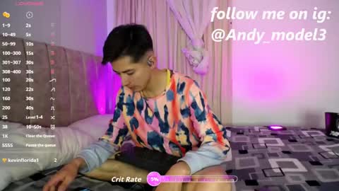 Andy online show from May 13, 2:09 am