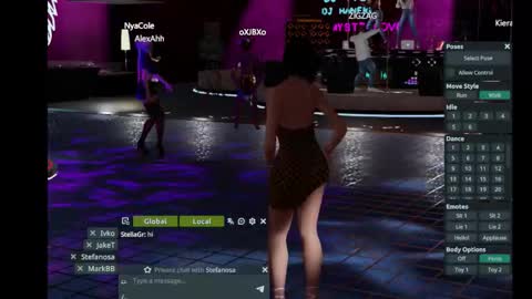 Stella online show from February 14, 9:22 pm