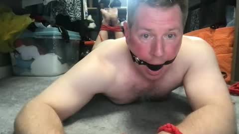 Snapshot of tiedandgaggedguy chatting on March 25, 8:48 pm tied and gagged online show from March 25, 8:48 pm
