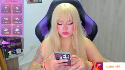 Valkyrie claire online show from March 12, 1:25 am