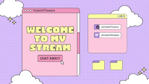 Violet Flowers online show from June 7, 4:16 am