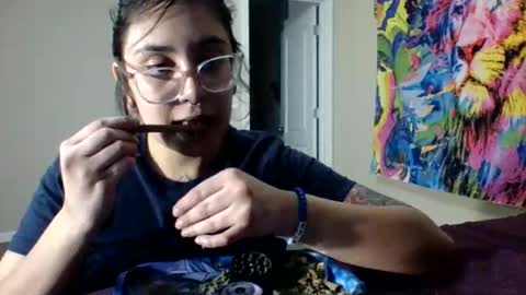 Snapshot of wandaxcosmo chatting on February 6, 2:16 am COSMOxWANDA online show from February 6, 2:16 am