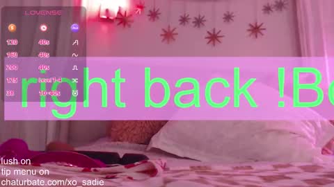 Xo Sadie online show from February 19, 8:21 am