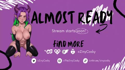 Ziny Cosky online show from May 24, 4:17 am