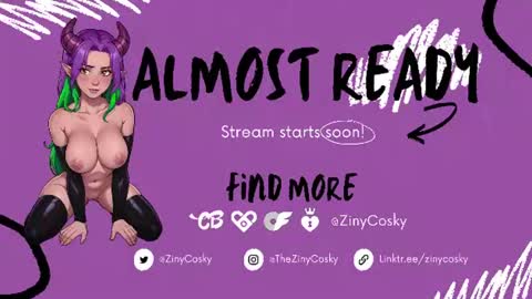 Ziny Cosky online show from July 13, 3:53 am