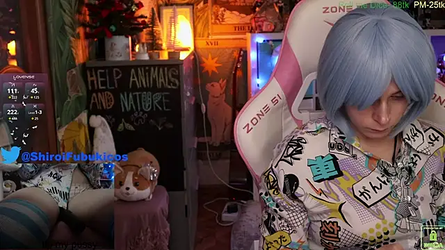 ShiroiFubuki online show from December 16, 11:12 am