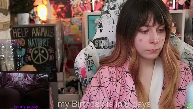 ShiroiFubuki online show from February 14, 9:56 am