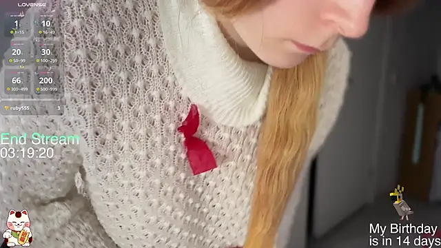 ShiroiFubuki online show from February 6, 7:17 pm