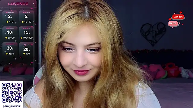 shy blondiee online show from January 23, 10:33 pm