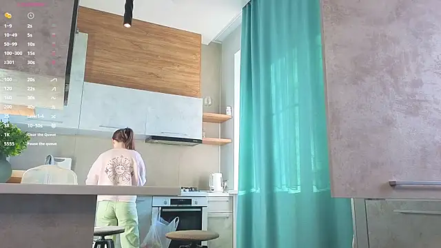 DonnaBurkee online show from March 31, 4:13 am