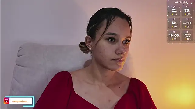 SamanthaWatson online show from April 7, 11:15 pm