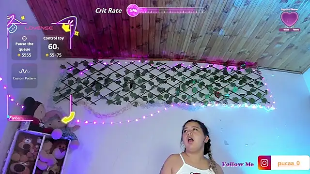 Snapshot of Pucaa_ chatting on July 17, 10:55 am Pucaa online show from July 17, 10:55 am