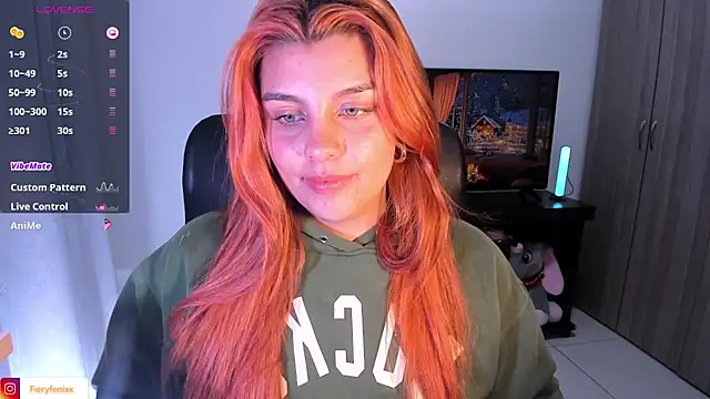 Snapshot of Fieryfenixx chatting on December 4, 9:51 am Fieryfenixx online show from December 4, 9:51 am