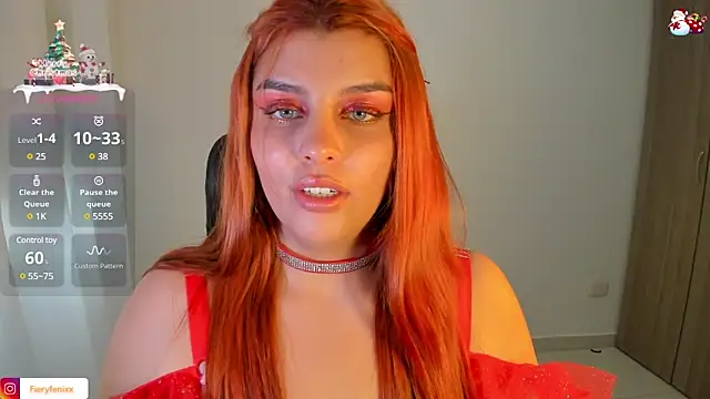 Snapshot of Fieryfenixx chatting on December 24, 5:13 pm Fieryfenixx online show from December 24, 5:13 pm