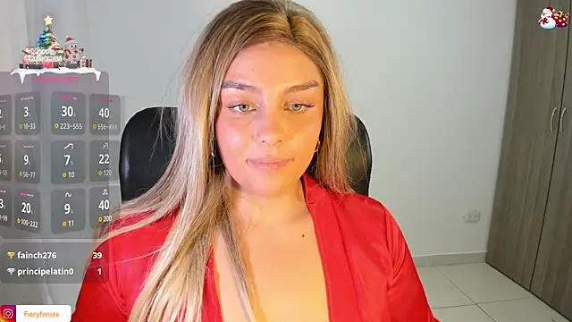 Snapshot of Fieryfenixx chatting on January 3, 6:33 am Fieryfenixx online show from January 3, 6:33 am