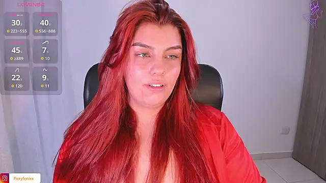 Snapshot of Fieryfenixx chatting on February 11, 5:26 am Fieryfenixx online show from February 11, 5:26 am