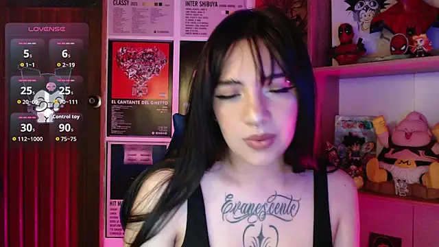 Snapshot of ninfa1_ch chatting on February 9, 11:31 pm ninfa1 ch online show from February 9, 11:31 pm