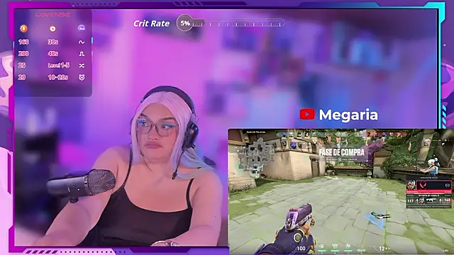 MegariaB online show from February 21, 4:35 am